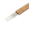 3Pcs 3 Styles Iron Crochet Hooks AJEW-C041-04-2