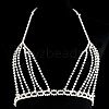 Plastic Imitation Pearl Sexy Chest Body Chains WGABBBD-02-1