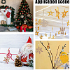 Gorgecraft 2 Sets 2 Style Christmas Theme Wood Pendants Decoration HJEW-GF0001-39C-5