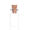 Wooden Cork Wishing Bottle Pendants PW-WG999AC-02-1