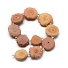 Natural Druzy Quartz Crystal Beads Strands G-F582-A06-2