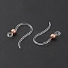 Transparent Resin Earring Hooks LS-RESI-G050-01RG-3