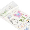 10 Sheets Water Proof Removable Temporary Tattoos Stickers STIC-Z003-01-4