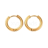 Ion Plating(IP) 202 Stainless Steel Huggie Hoop Earrings EJEW-O087-06F-G-01-1