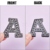 Gorgecraft Alphabet Resin Rhinestone Patches DIY-GF0009-18B-7