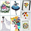 9Sets 9 Styles Gradient Rectangle Quilling Paper Strips DIY-CP0012-32-4