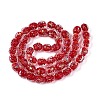 Handmade Foil Glass Beads FOIL-N029-10D-2