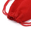 Velvet Cloth Drawstring Bags X-TP-C001-70X90mm-M-4