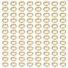 2Sets Brass Keychain Clasps KK-BC0014-47B-1