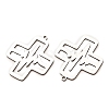 201 Stainless Steel Pendants SA-CBA49C1-10P-2