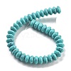 Synthetic Turquoise Beads Strands G-P559-A11-02-3