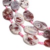 Natural Fire Crackle Agate Beads Strands GG-CBAE0EB-04B-4