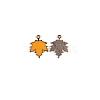 Thanksgiving Theme Alloy Enamel Pendants THXG-PW0001-021D-1