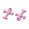 Spray Painted 201 Stainless Steel Charms STAS-G304-26D-2