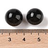 Natural Obsidian No Hole Sphere Beads G-K353-04B-22-3