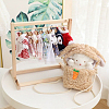 GOMAKERER 12Pcs Wood Doll Clothes Hangers AJEW-GO0001-22A-5