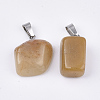 Natural Topaz Jade Pendants G-Q996-22-2