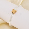 Plastic Imitation Pearl Beads Bracelets for Women BJEW-M056-10G-01-1