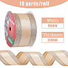 10 Yards Cloth Wired Ribbon DIY-WH0488-68-2