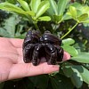 Natural Sliver Obsidian Carved Figurines Statues for Home Desktop Decoration PW-WG1F93C-01-1