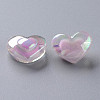 Transparent Acrylic Beads TACR-S152-08B-09-3