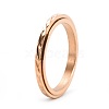 Titanium Steel Rotatable Finger Ring for Women Men PW-WG3B7F0-07-1