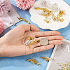 32 Sets 16 Styles Brass Magnetic Clasps KK-KS0001-28-5