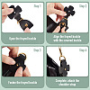 Flower Cowhide Suspension Clasps FIND-TAC0036-055G-02-4