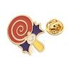 Halloween Theme Golden Alloy Brooches JEWB-Z023-01D-3