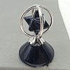 The Merkaba Star Shape Natural Obsidian & Metal Figurines PW-WG68151-02-1