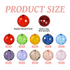  40Pcs 10 Colors Imitation Austrian Crystal Beads GLAA-TA0001-78-13