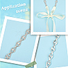 Metal Full Crystal Rhinestone Horse Eye Bridal Waist Belts for Wedding Dress AJEW-WH20080-65A-S-5