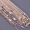 304 Stainless Steel Rope Chain Necklaces HK1037-3-1