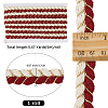 Polyester & Cotton Ribbon OCOR-WH20001-63B-2