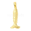 Rack Plating Brass Micro Pave Cubic Zirconia Pendants KK-M021-05G-1