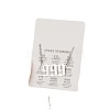 201 Stainless Steel Angel Number Pendant Necklaces for Women FS-WG21275-18-2