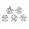 Non-Tarnish 201 Stainless Steel Pendants STAS-N098-039A-02-1