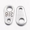 304 Stainless Steel Chain Tabs STAS-Q083-2