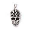 Tibetan Style 304 Stainless Steel Pendants STAS-P305-18AS-1