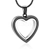 Stainless Steel Pendant Necklace PW-WG26534-02-1