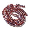 Crackle Glass Beads Strands CCG-C002-6mm-11-2