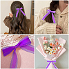 1Roll Solid Color Organza Ribbons ORIB-CY0001-02D-4