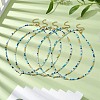 Glass Beaded Necklaces NJEW-JN04896-2