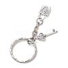 Valentine's Day Theme Alloy Keychains KEYC-JKC01052-01-4