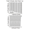 Carbon Steel Cutting Dies Stencils DIY-WH0309-1189-6