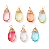 Glass Pendants PALLOY-JF03248-01-1