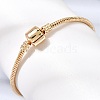 European Brass Chain Bracelet Making BJEW-A164-03G-2