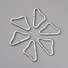 ABS Plastic Triangle Ring Buckles FIND-WH0110-224-1