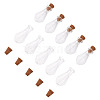 10Pcs Clear Glass Wishing Bottles AJEW-TA0002-85E-1