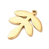 304 Stainless Steel Pendants STAS-Z204-01G-07-2